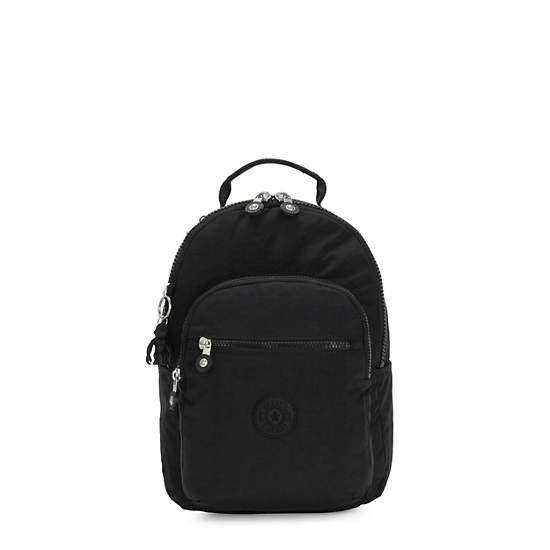 Kipling Seoul Small Klasik Tablet Sırt Çantaları Siyah | TR 1358KO